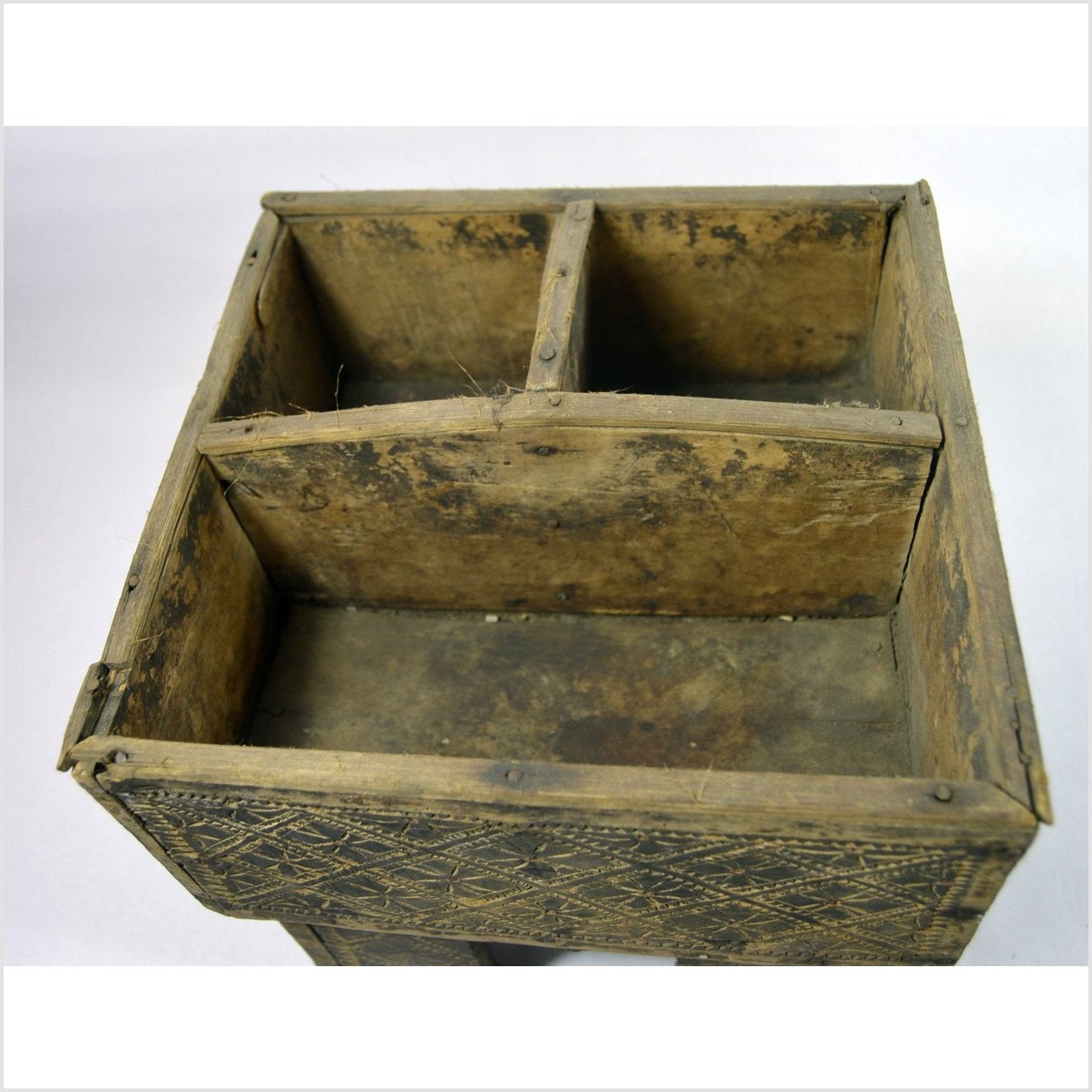 Indian Betel Nut Box-4. Asian &amp; Chinese Furniture, Art, Antiques, Vintage Home Décor for sale at FEA Home