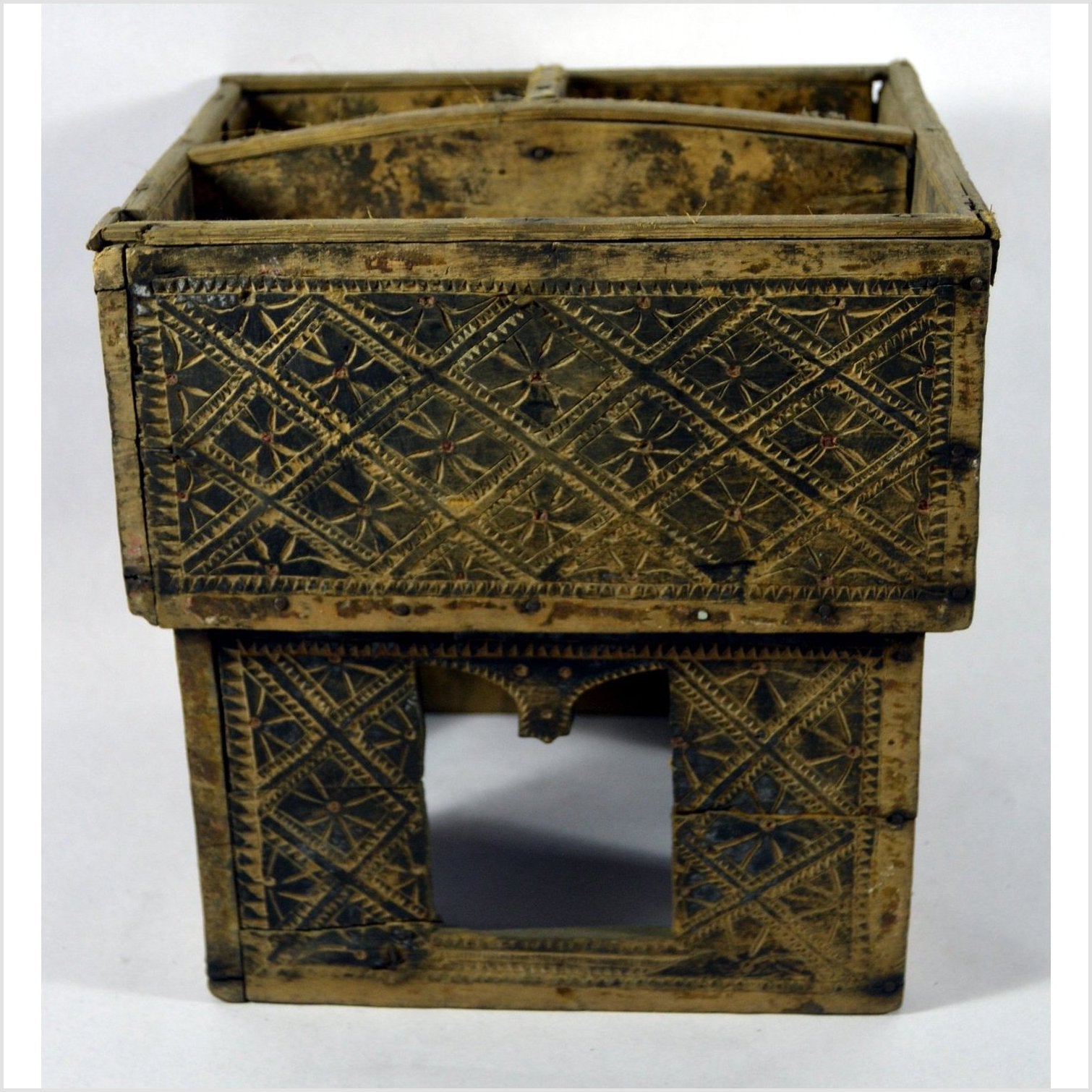 Indian Betel Nut Box-6. Asian &amp; Chinese Furniture, Art, Antiques, Vintage Home Décor for sale at FEA Home