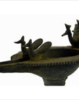 Indian Brass Oil Burner-5. Asian & Chinese Furniture, Art, Antiques, Vintage Home Décor for sale at FEA Home