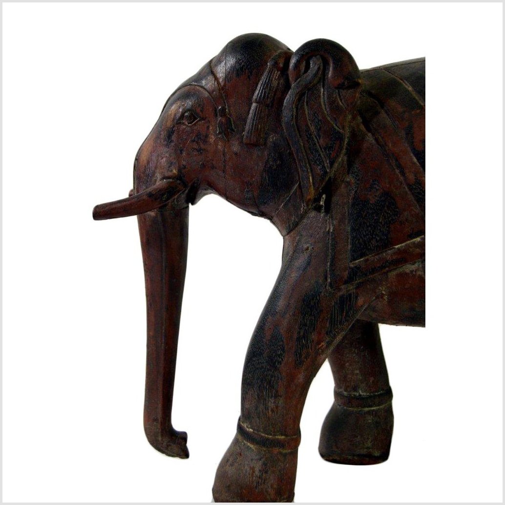 Indian Elephant Carving-2. Asian & Chinese Furniture, Art, Antiques, Vintage Home Décor for sale at FEA Home