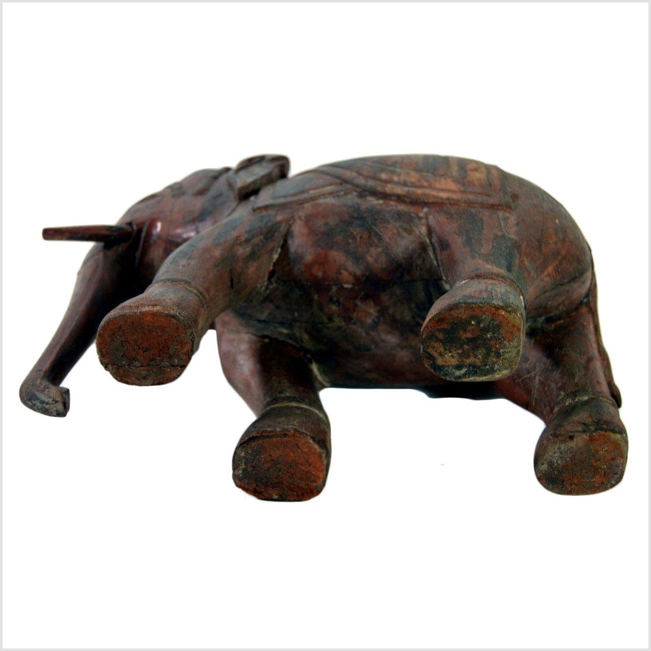 Indian Elephant Carving-7. Asian &amp; Chinese Furniture, Art, Antiques, Vintage Home Décor for sale at FEA Home
