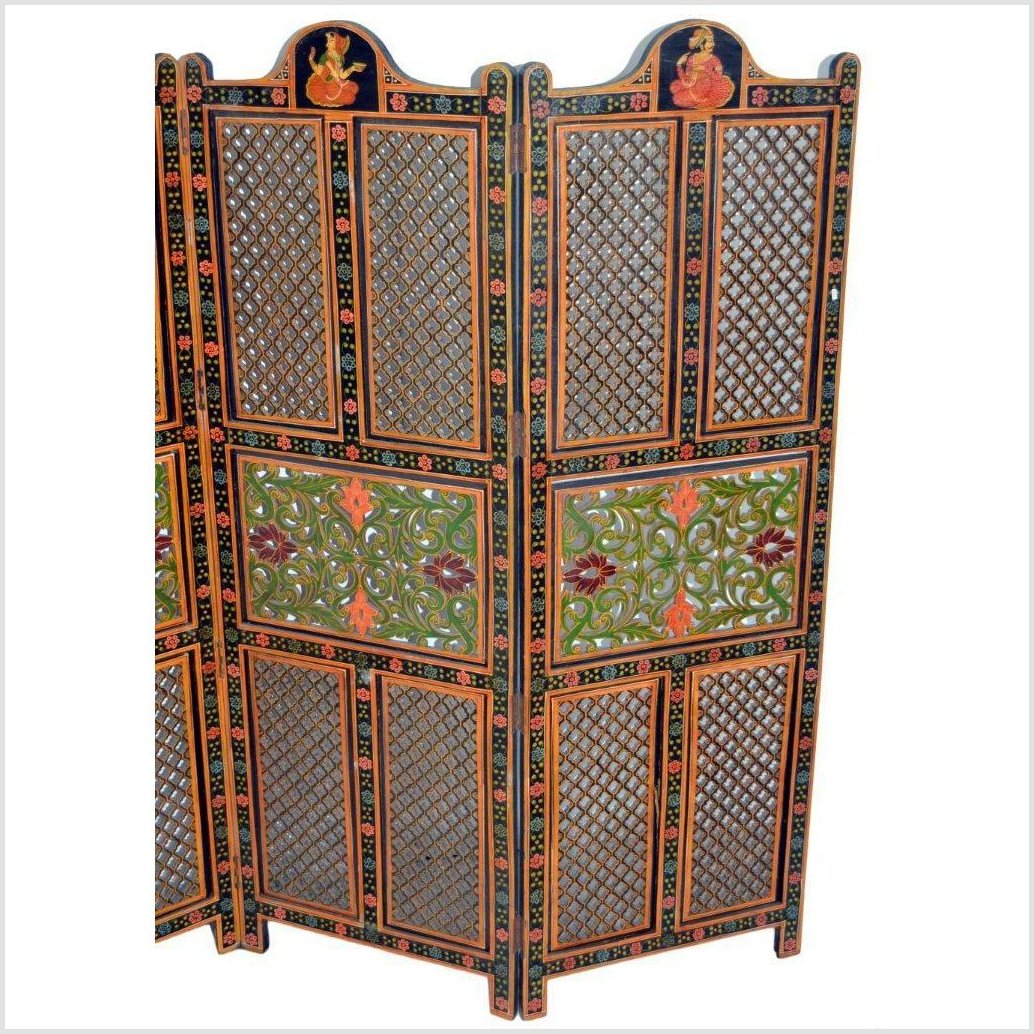 Indian Fretwork Screen-2. Asian & Chinese Furniture, Art, Antiques, Vintage Home Décor for sale at FEA Home