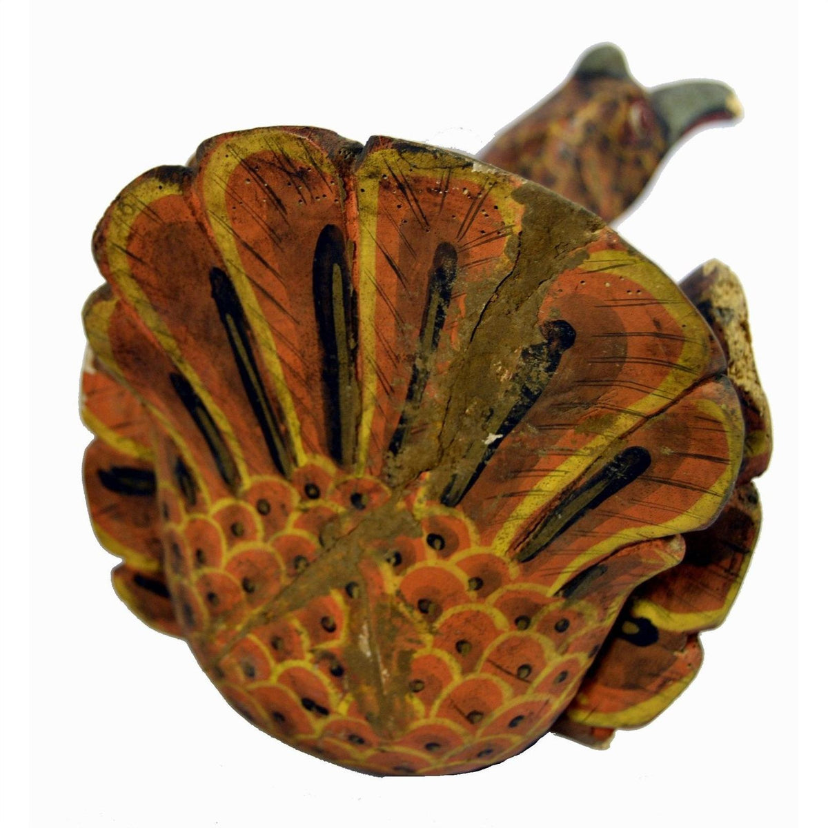Indian Antique Hand Carved Wooden Duck-8. Asian &amp; Chinese Furniture, Art, Antiques, Vintage Home Décor for sale at FEA Home