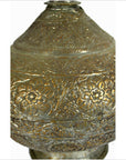 Indian Hand Tooled Brass Decanter-4. Asian & Chinese Furniture, Art, Antiques, Vintage Home Décor for sale at FEA Home