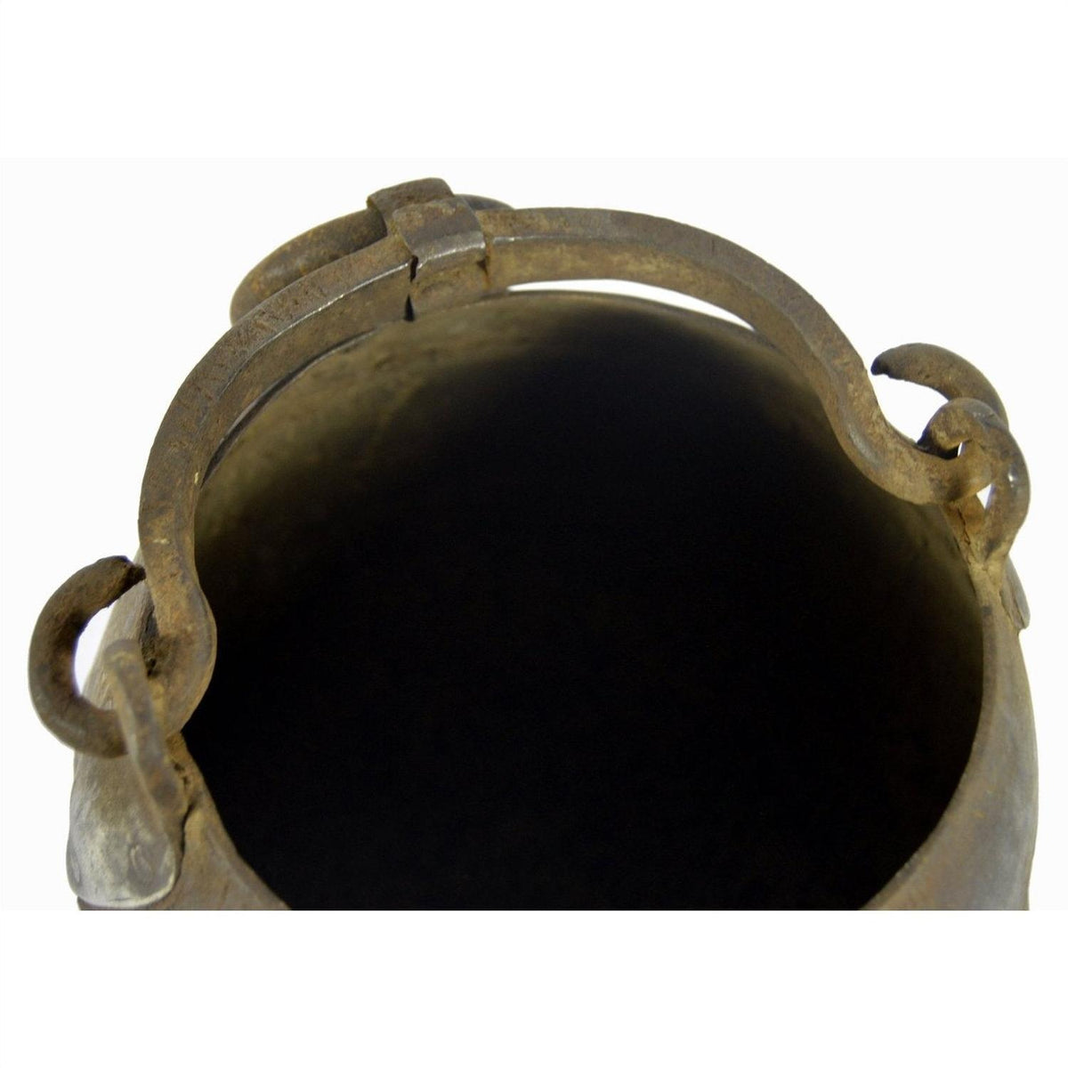 Indian Iron Water Jug-6. Asian &amp; Chinese Furniture, Art, Antiques, Vintage Home Décor for sale at FEA Home