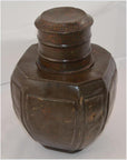 Indian Metal Water Jug - octagonal shape-2. Asian & Chinese Furniture, Art, Antiques, Vintage Home Décor for sale at FEA Home