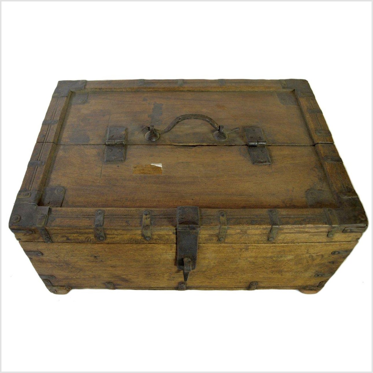 Indian Mughal Storage Box-5. Asian &amp; Chinese Furniture, Art, Antiques, Vintage Home Décor for sale at FEA Home