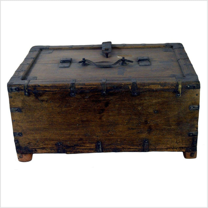 Indian Mughal Storage Box- Asian Antiques, Vintage Home Decor & Chinese Furniture - FEA Home