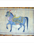 Indian Royal Horse Tapestry-1. Asian & Chinese Furniture, Art, Antiques, Vintage Home Décor for sale at FEA Home