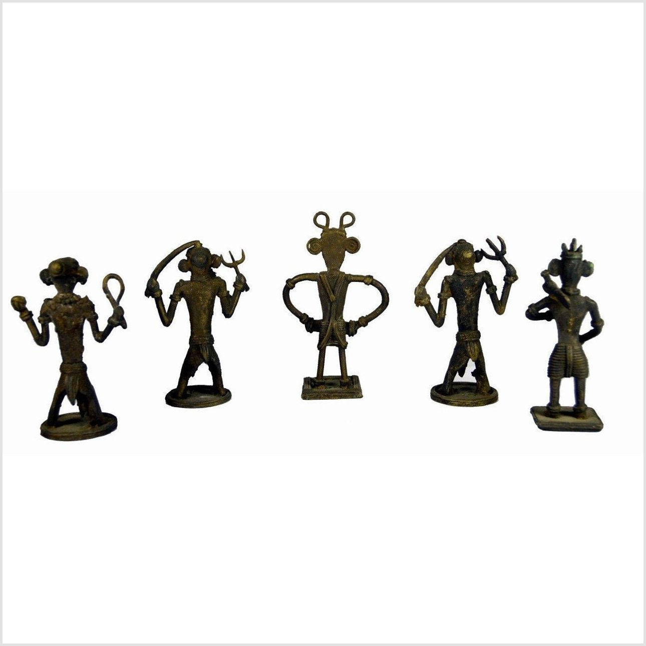Indian Temple Toy Lot-7. Asian &amp; Chinese Furniture, Art, Antiques, Vintage Home Décor for sale at FEA Home