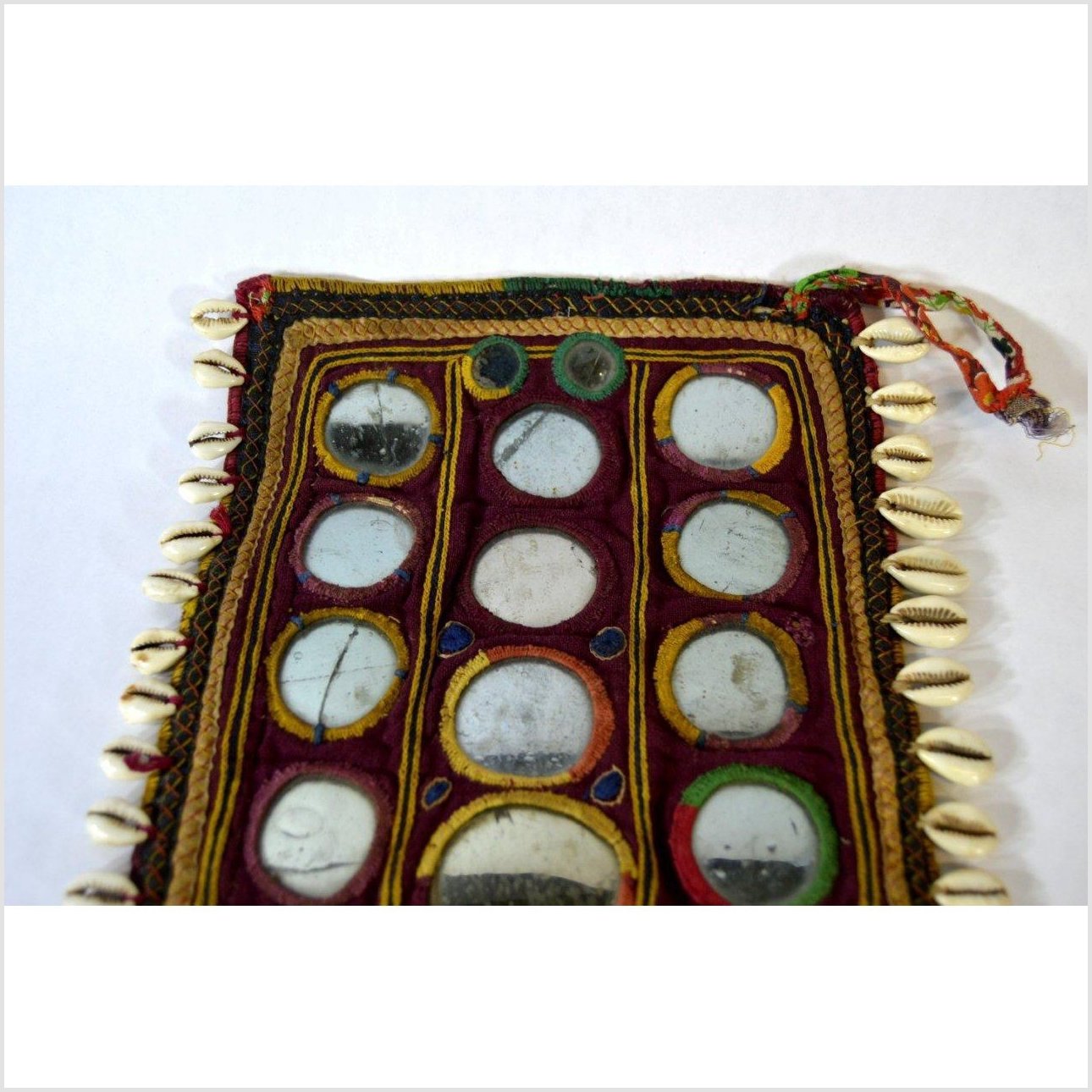 Indian Traditional Hand Sewn Cloth with Accents-2. Asian & Chinese Furniture, Art, Antiques, Vintage Home Décor for sale at FEA Home