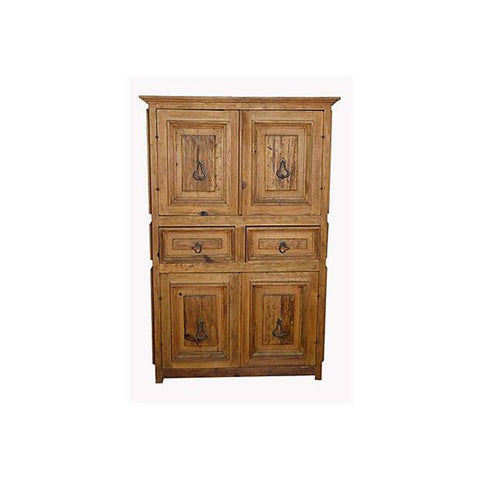 Vintage Natural Wood Indonesian Armoire-YN5701-1. Asian & Chinese Furniture, Art, Antiques, Vintage Home Décor for sale at FEA Home