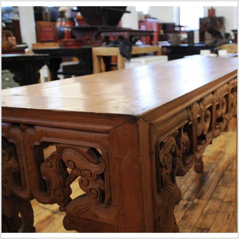 Hand-Carved Javanese Table-3. Asian &amp; Chinese Furniture, Art, Antiques, Vintage Home Décor for sale at FEA Home