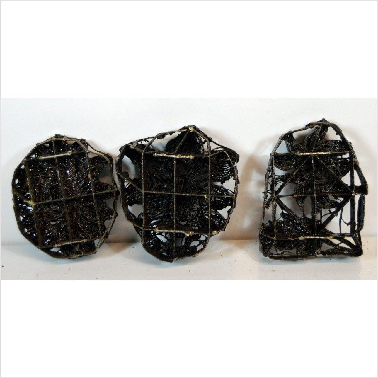 Indonesian COPPER BATIK INK BLOCKS-6. Asian &amp; Chinese Furniture, Art, Antiques, Vintage Home Décor for sale at FEA Home