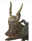 Indonesian Deer Wall Plaque-2. Asian & Chinese Furniture, Art, Antiques, Vintage Home Décor for sale at FEA Home