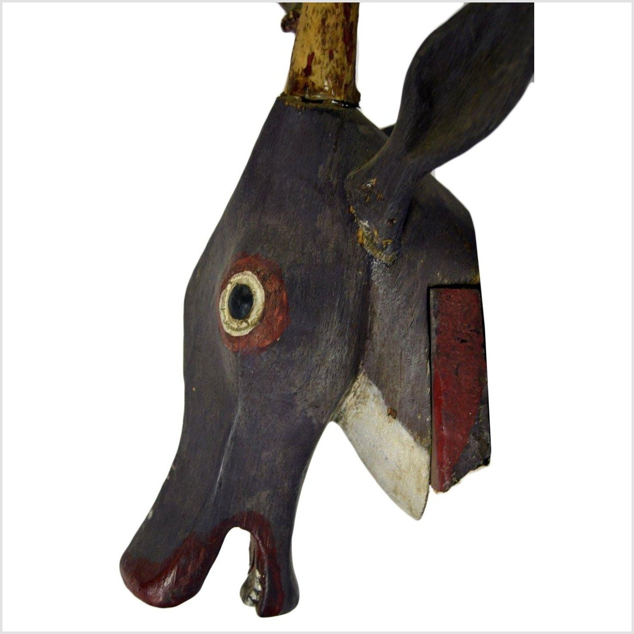 Indonesian Deer Wall Trophy-4. Asian &amp; Chinese Furniture, Art, Antiques, Vintage Home Décor for sale at FEA Home
