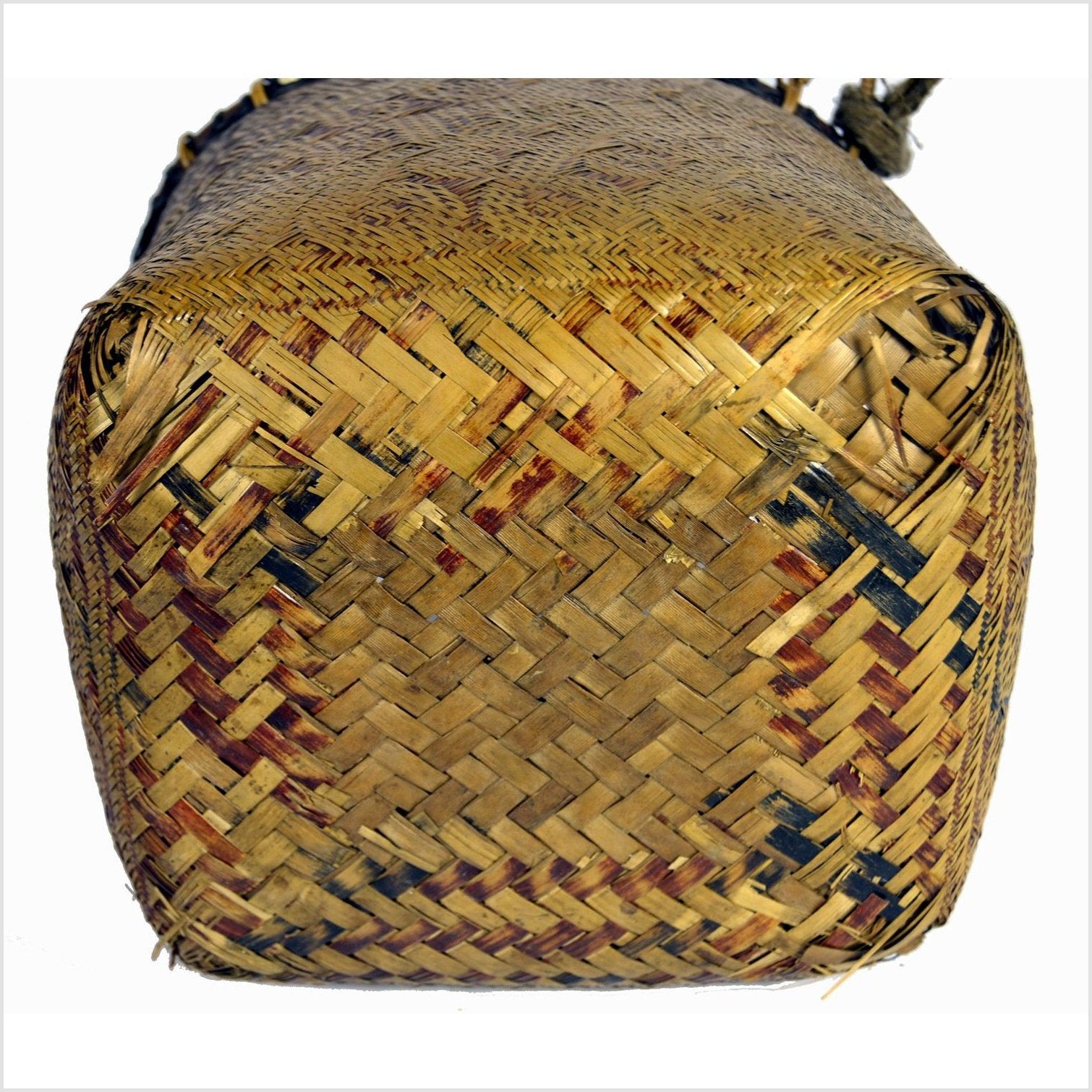Indonesian Hand Woven Basket-7. Asian &amp; Chinese Furniture, Art, Antiques, Vintage Home Décor for sale at FEA Home
