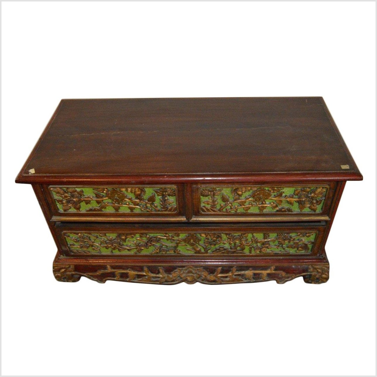 Indonesian Pillow Trunk-2. Asian & Chinese Furniture, Art, Antiques, Vintage Home Décor for sale at FEA Home