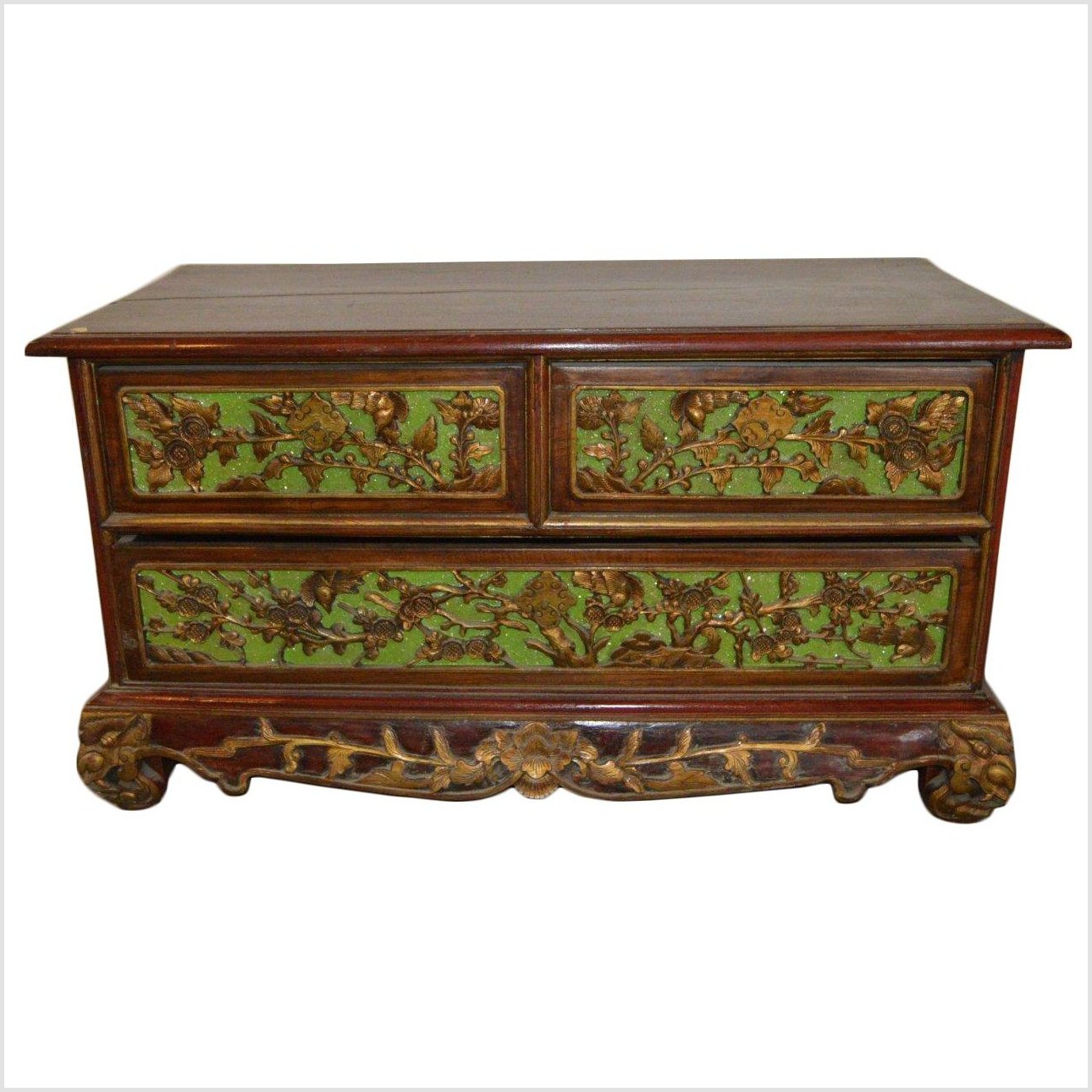 Indonesian Pillow Trunk-1. Asian & Chinese Furniture, Art, Antiques, Vintage Home Décor for sale at FEA Home