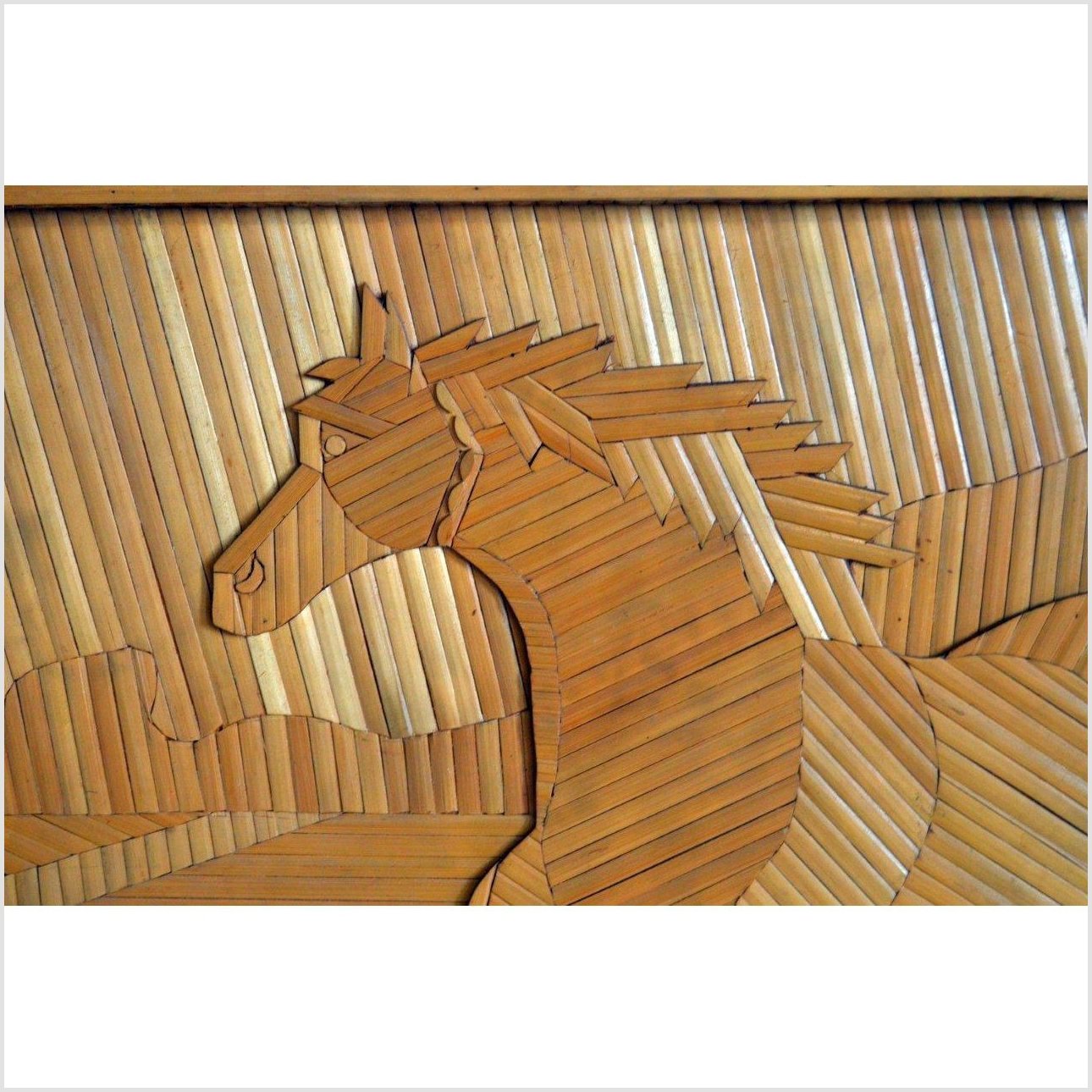 Inlay Horse Wood Wall Decor-2. Asian & Chinese Furniture, Art, Antiques, Vintage Home Décor for sale at FEA Home