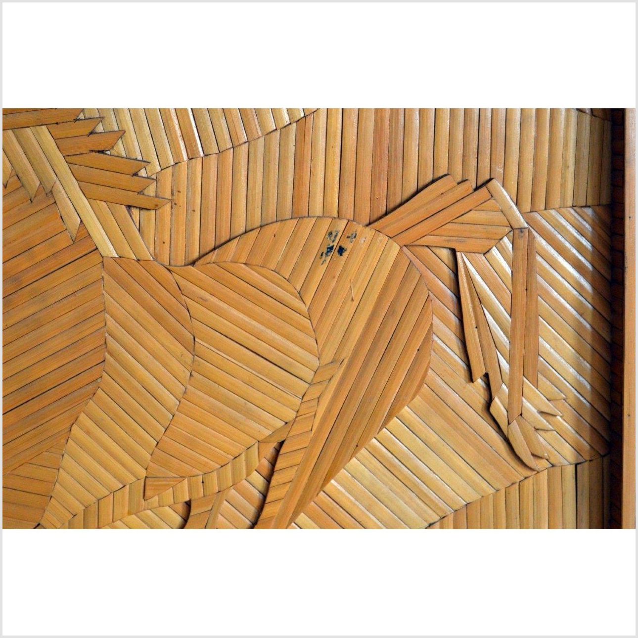 Inlay Horse Wood Wall Decor-3. Asian &amp; Chinese Furniture, Art, Antiques, Vintage Home Décor for sale at FEA Home