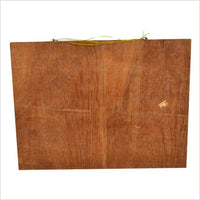 Inlay Horse Wood Wall Decor
