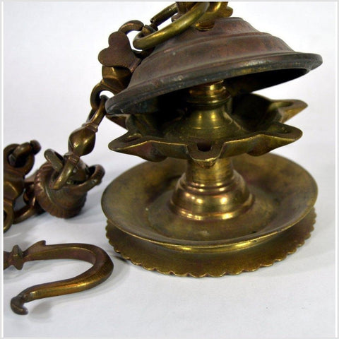 Japanese Brass Temple Incense Burner-YNE641-4. Asian & Chinese Furniture, Art, Antiques, Vintage Home Décor for sale at FEA Home