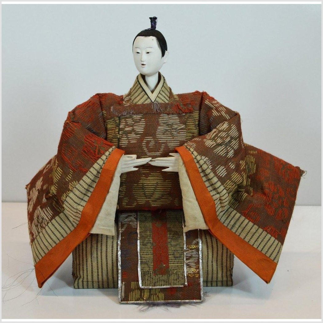 Antique Kyo-Hina Doll from Kyoto- Asian Antiques, Vintage Home Decor & Chinese Furniture - FEA Home