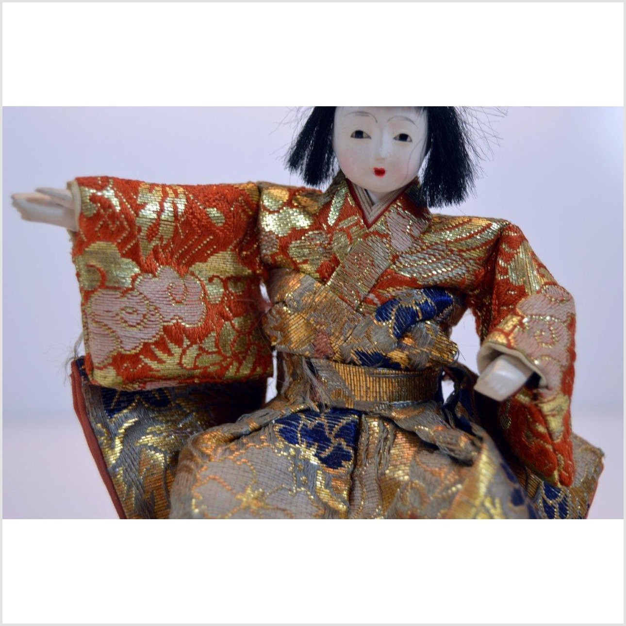 Japanese Kyo-Hina Doll from Kyoto-3. Asian &amp; Chinese Furniture, Art, Antiques, Vintage Home Décor for sale at FEA Home