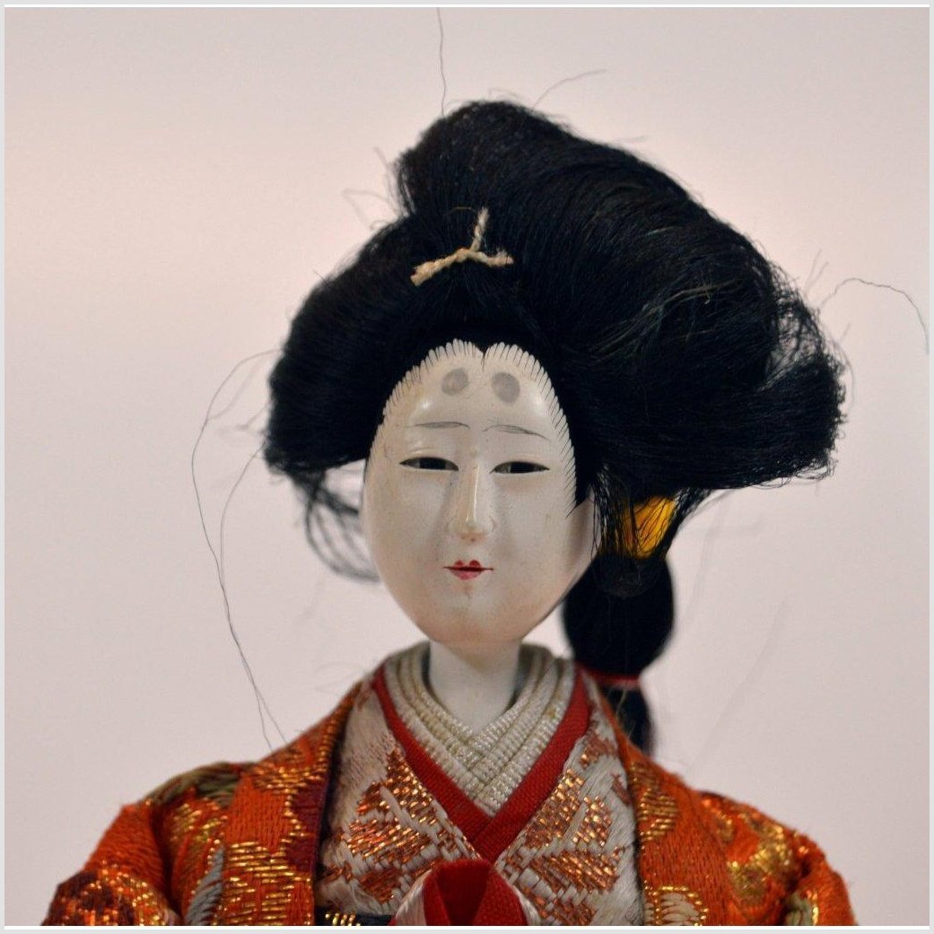 Japanese Kyo-Hina Doll from Kyoto-2. Asian & Chinese Furniture, Art, Antiques, Vintage Home Décor for sale at FEA Home