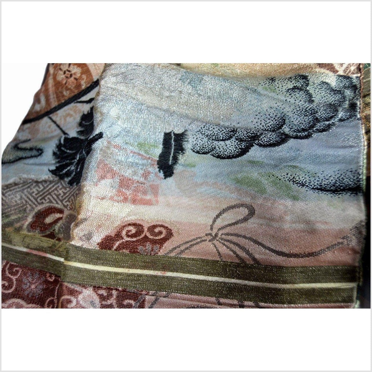 Japanese Silk Sash-3. Asian &amp; Chinese Furniture, Art, Antiques, Vintage Home Décor for sale at FEA Home