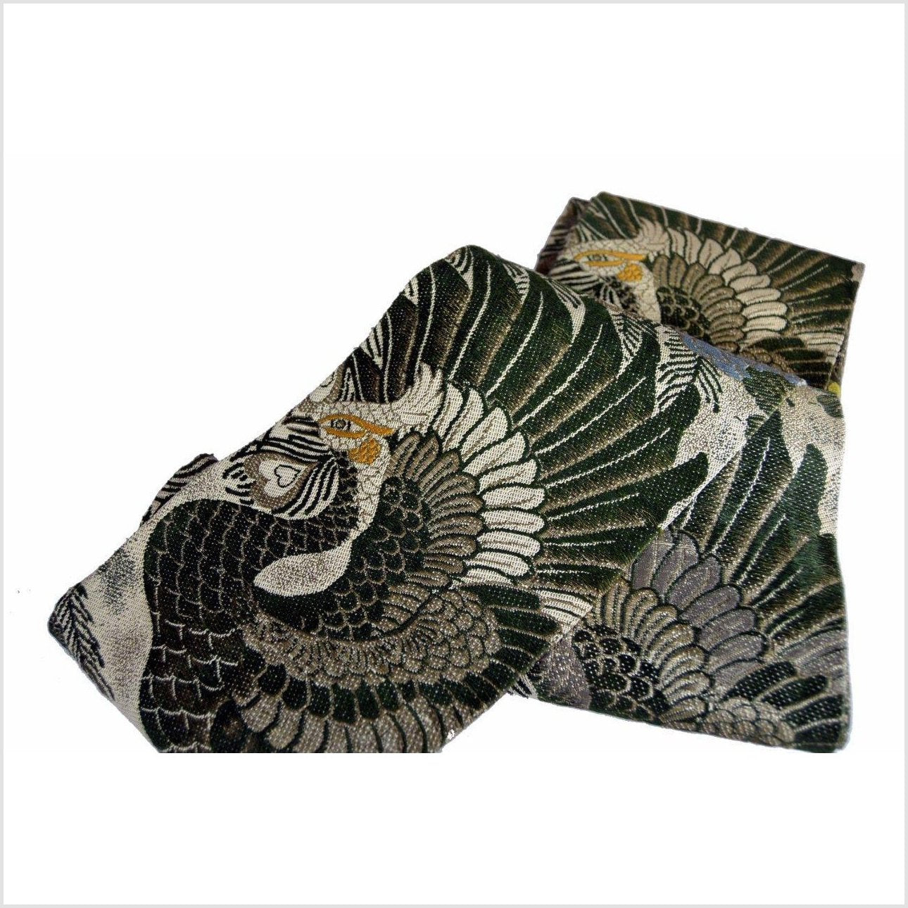 Japanese Silk Sash-6. Asian &amp; Chinese Furniture, Art, Antiques, Vintage Home Décor for sale at FEA Home