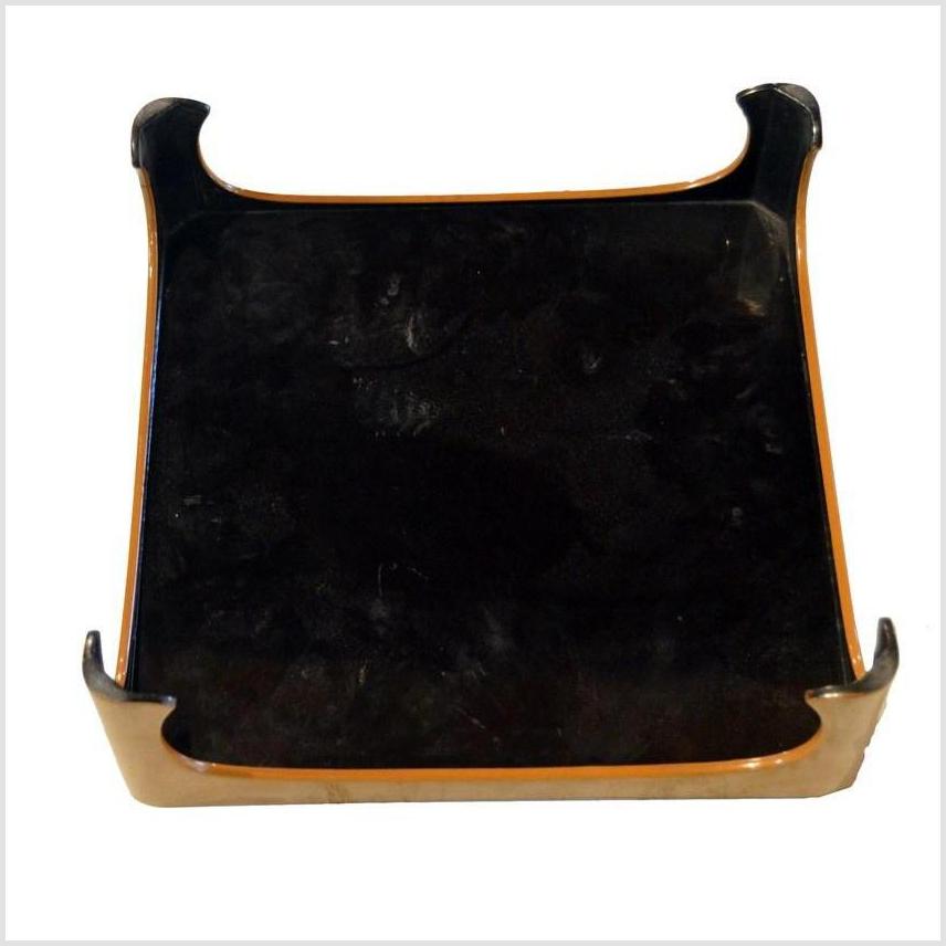 Japanese Taisho Lacquered Bamboo Tea Ceremony Tray-1. Asian & Chinese Furniture, Art, Antiques, Vintage Home Décor for sale at FEA Home