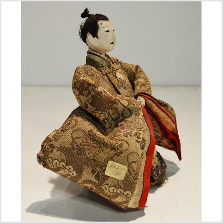 Japanese Taisho Samurai Doll-YN3546-5. Asian & Chinese Furniture, Art, Antiques, Vintage Home Décor for sale at FEA Home
