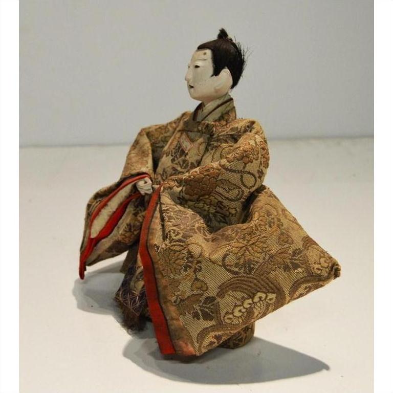 Japanese Taisho Samurai Doll-6. Asian &amp; Chinese Furniture, Art, Antiques, Vintage Home Décor for sale at FEA Home
