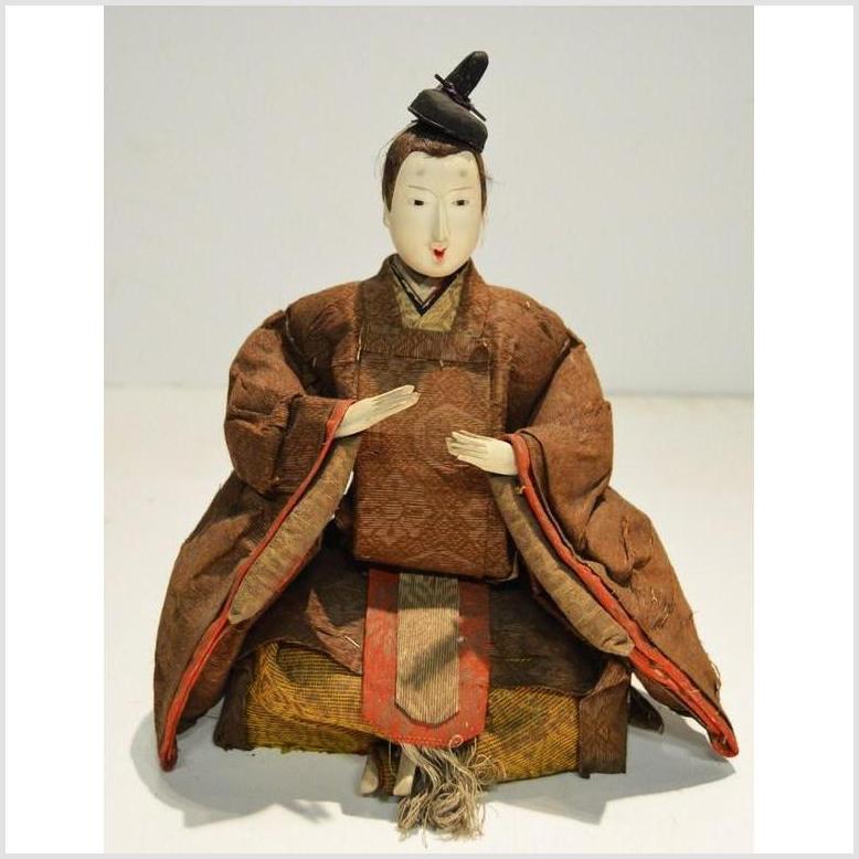 Japanese Taisho Samurai Doll-1. Asian & Chinese Furniture, Art, Antiques, Vintage Home Décor for sale at FEA Home