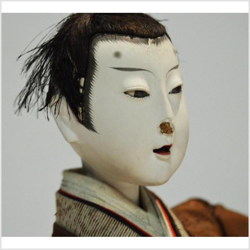 Japanese Taisho Samurai Doll-2. Asian & Chinese Furniture, Art, Antiques, Vintage Home Décor for sale at FEA Home