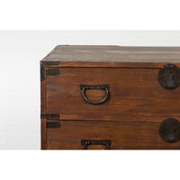 This-is-a-picture-of-a-Japanese Taishō Tansu Chest in Isho-Dansu Style with Six Drawers and Safe-image-position-11-style-YN7574-Shop-for-Vintage-and-Antique-Asian-and-Chinese-Furniture-for-sale-at-FEA Home-NYC