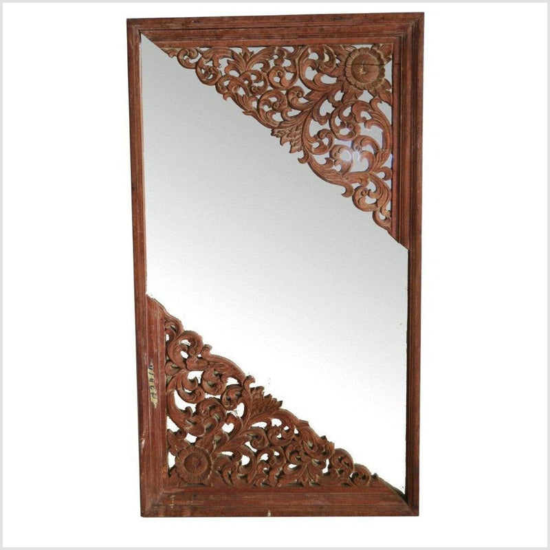 Java Scroll Mirror- Asian Antiques, Vintage Home Decor & Chinese Furniture - FEA Home