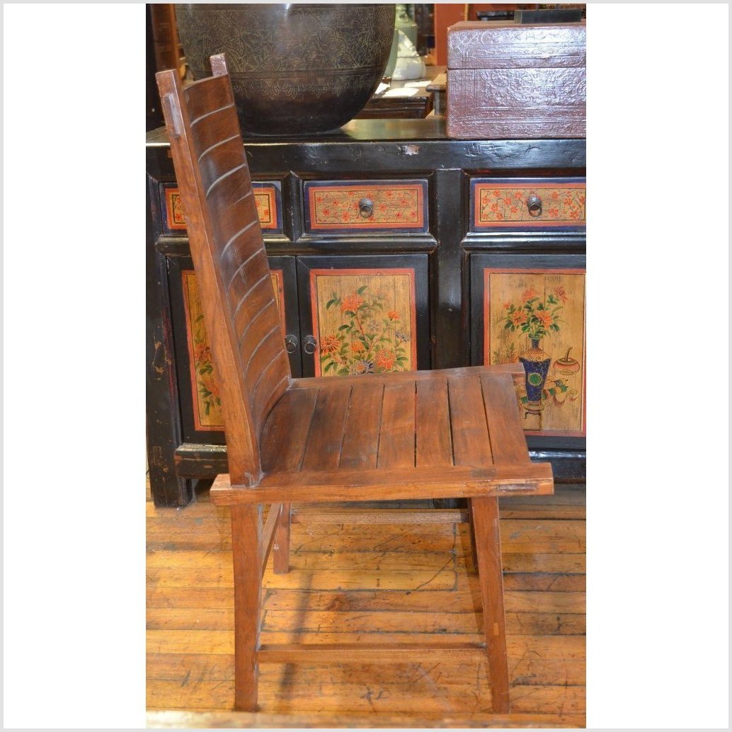 Java Teak Side Chairs-2. Asian & Chinese Furniture, Art, Antiques, Vintage Home Décor for sale at FEA Home