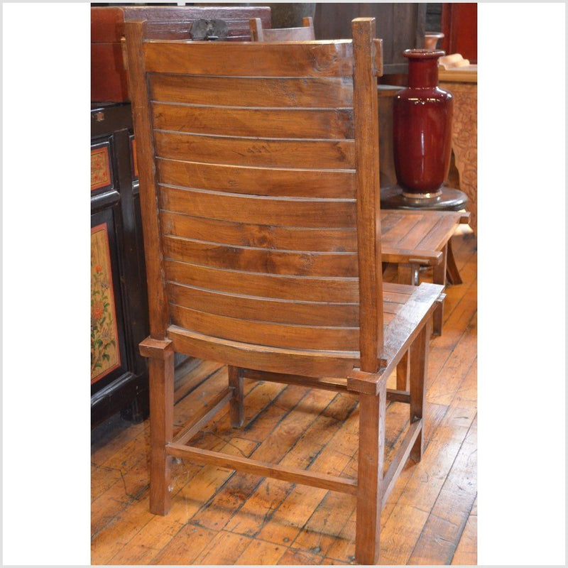 Java Teak Side Chairs- Asian Antiques, Vintage Home Decor & Chinese Furniture - FEA Home