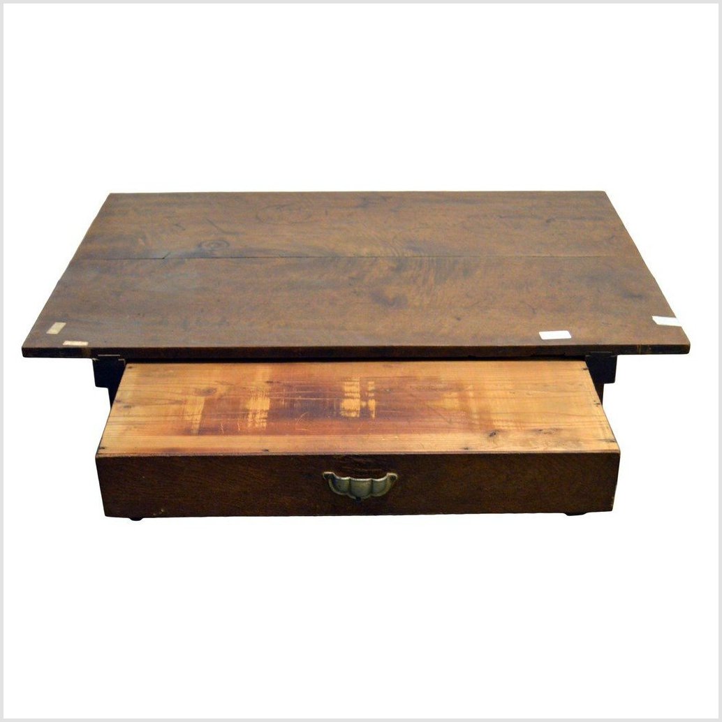 Javanese Coffee Table with Drawer-6. Asian &amp; Chinese Furniture, Art, Antiques, Vintage Home Décor for sale at FEA Home