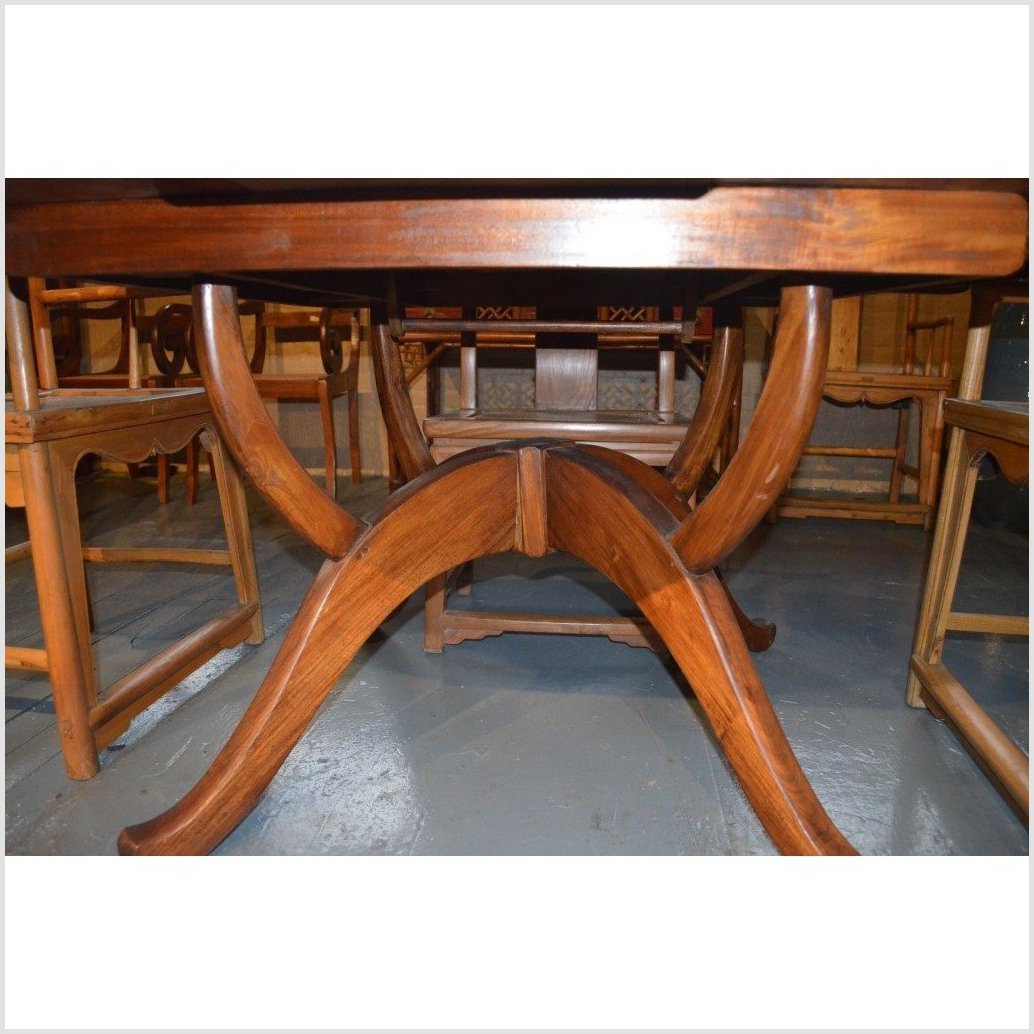 Javanese Oval Dining Table-2. Asian & Chinese Furniture, Art, Antiques, Vintage Home Décor for sale at FEA Home
