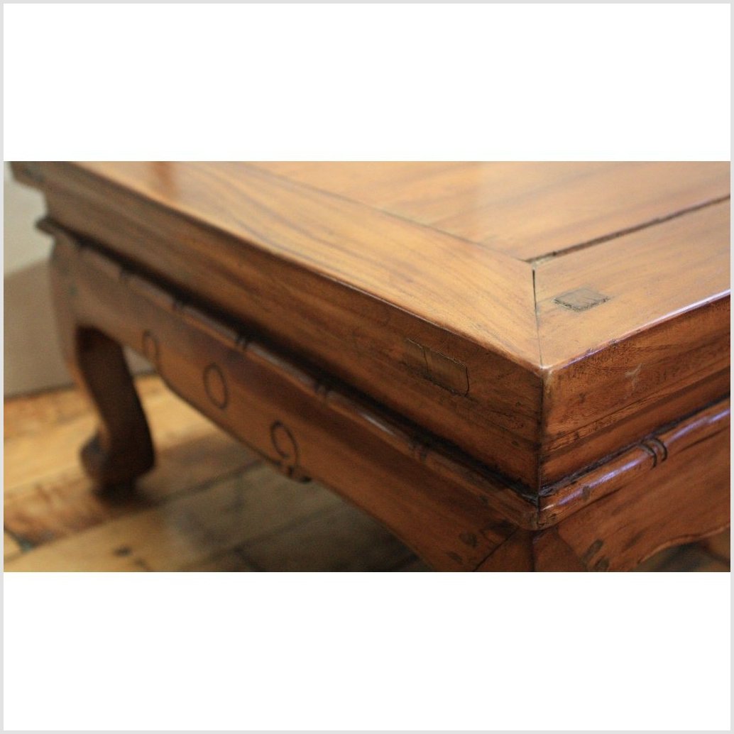 Kang Table with Scroll Carving-2. Asian & Chinese Furniture, Art, Antiques, Vintage Home Décor for sale at FEA Home