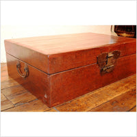 Lacquer Leather Trunk