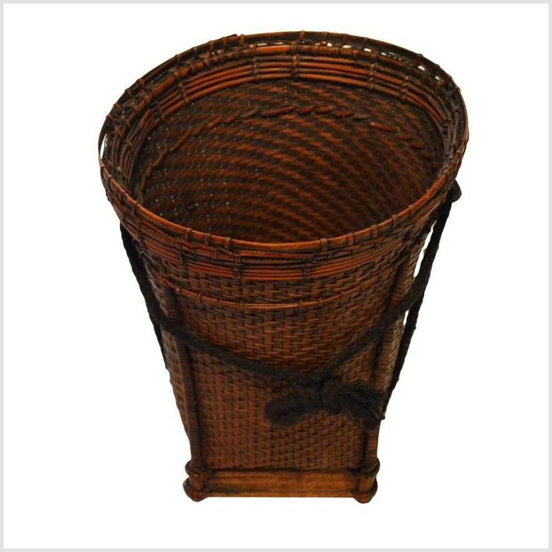 Laotian Basket-2. Asian & Chinese Furniture, Art, Antiques, Vintage Home Décor for sale at FEA Home