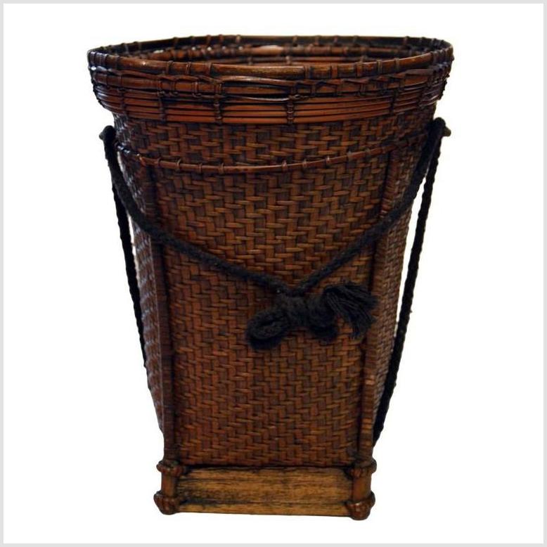 Laotian Basket-1. Asian & Chinese Furniture, Art, Antiques, Vintage Home Décor for sale at FEA Home