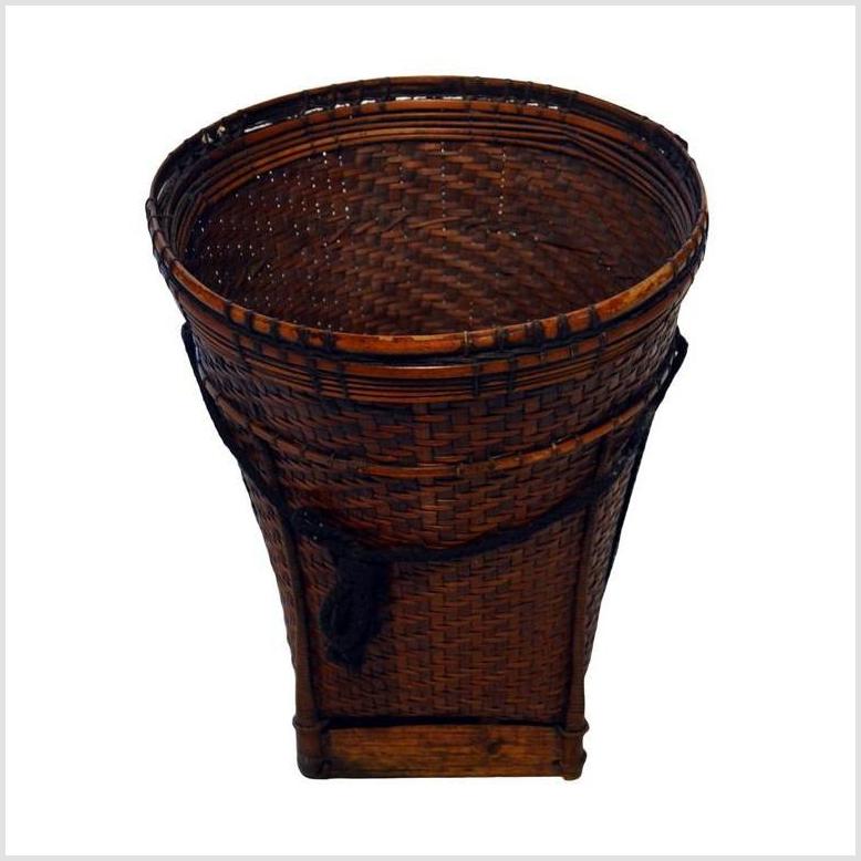 Laotian Grain Basket-2. Asian & Chinese Furniture, Art, Antiques, Vintage Home Décor for sale at FEA Home