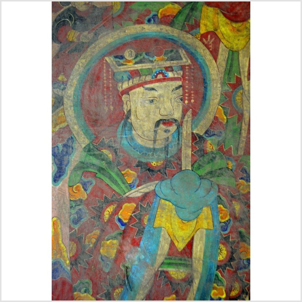 Laotian Parchment Painting-3. Asian &amp; Chinese Furniture, Art, Antiques, Vintage Home Décor for sale at FEA Home