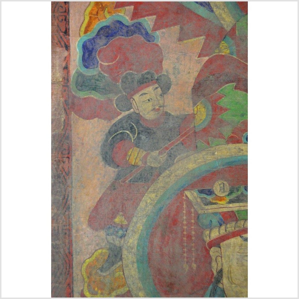 Laotian Parchment Painting-6. Asian &amp; Chinese Furniture, Art, Antiques, Vintage Home Décor for sale at FEA Home